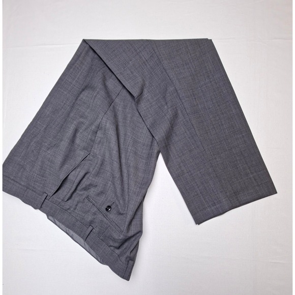 Michael Kors 2 Piece Suit Men 50L Gray Pants 44x32 Wool Blend Quiet Luxury *FLAW - Picture 11 of 16